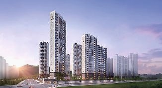 의왕 백운밸리 리젠시빌 란트 단지 외관 조감도 6
