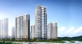 의왕 백운밸리 리젠시빌 란트 단지 외관 조감도 7