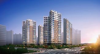 의왕 백운밸리 리젠시빌 란트 단지 외관 조감도 8