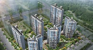의왕 백운밸리 리젠시빌 란트 단지 외관 조감도 5