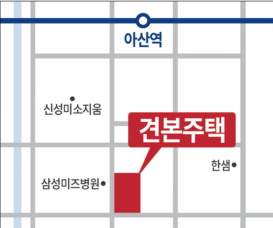 아산테크노밸리 더원 7차 (Ab4BL) 견본주택 약도
