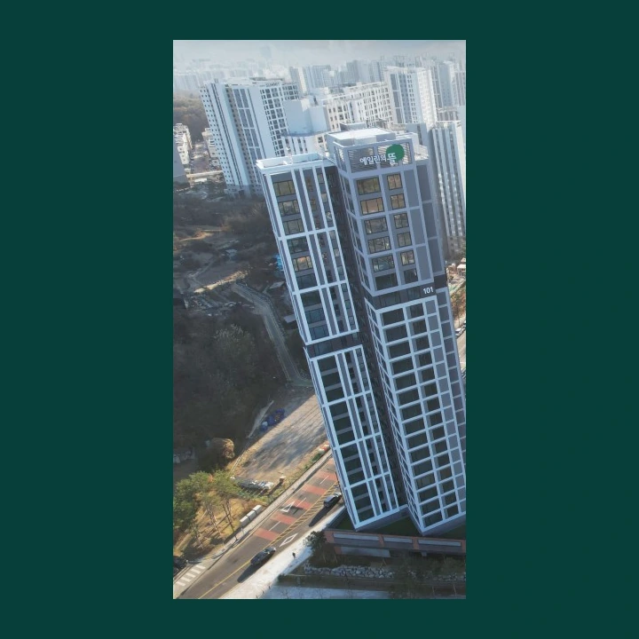 덕은 DMC에일린의뜰 센트럴 1차 10BL 101동 공식 외관 프로젝트 카드
