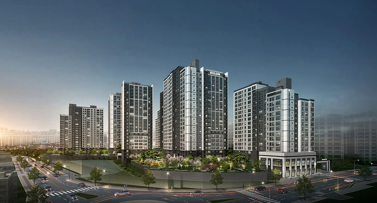 삼천 하늘채 라비엘 공식 외관 투시도